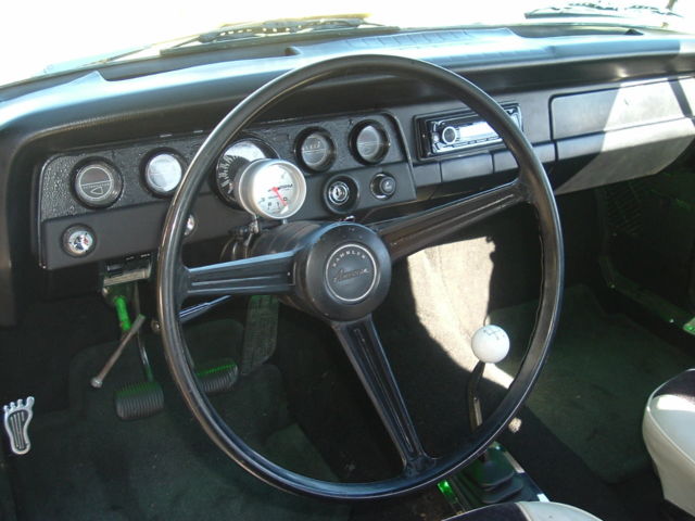 1968 rambler american street rod 350 chevy m-22 4-speed ford 9" torque thrust ii