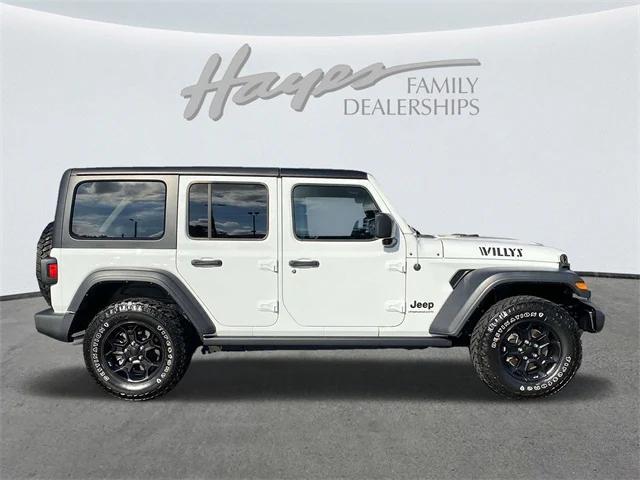 2023 jeep wrangler 4-door willys 4x4