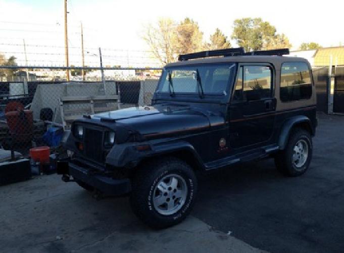 1993 jeep wrangler sahara sport 4wd convertible in wheat ridge, co