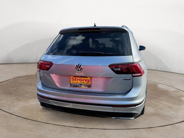 2021 volkswagen tiguan 2.0t se r-line black