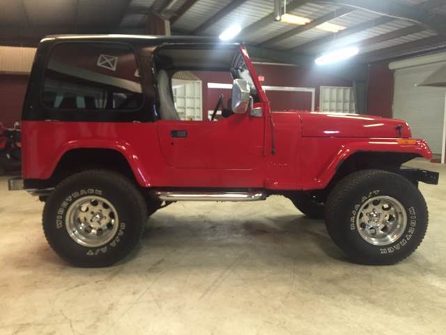 1991 jeep wrangler s 2dr- chevrolet v8 conversion- hard top- no reserve