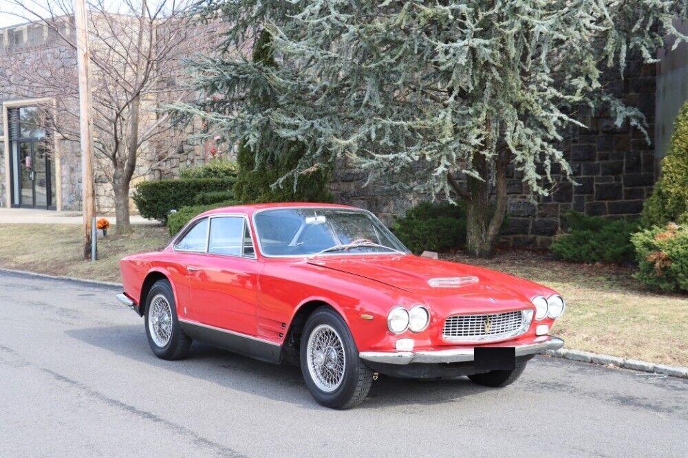 1964 maserati sebring series i coupe red with black interior
