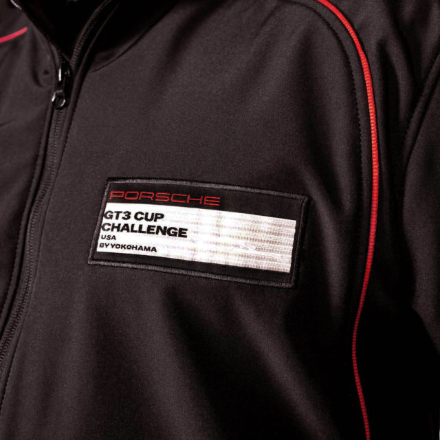 porsche softshell jacket gt3 cup usa black water resistant xs;s;m;l;xl;xxl