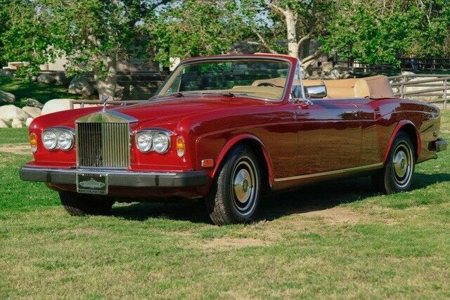 1983 rolls-royce corniche, red with 61,219 miles available now!