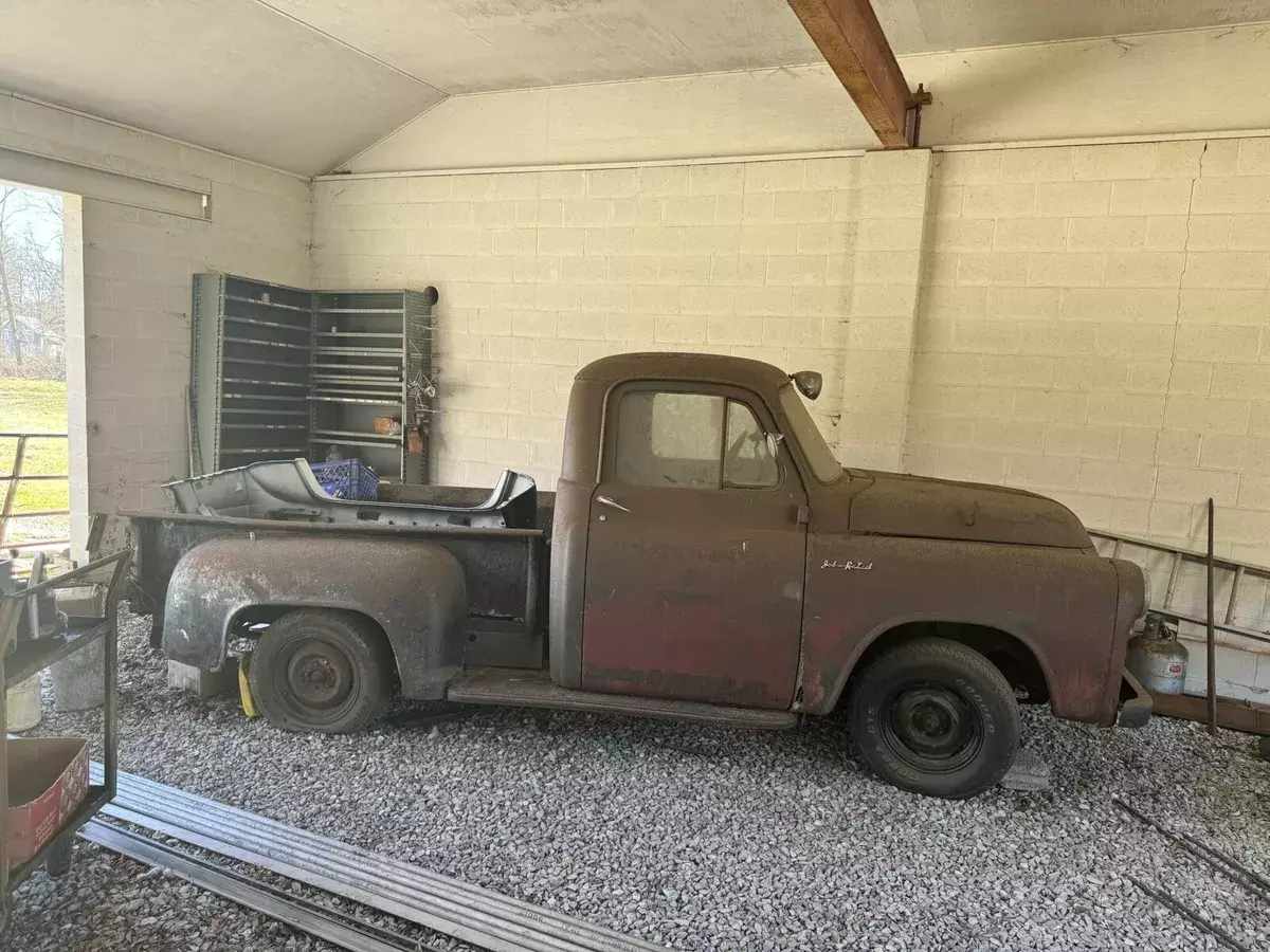 1955 dodge d/w series pickup green