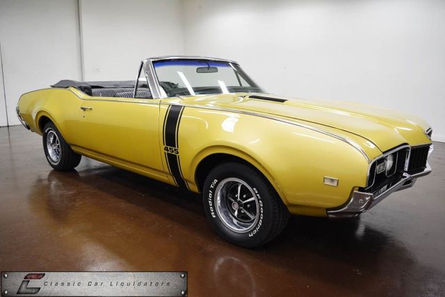 1968 oldsmobile cutlass s convertible 4 speed