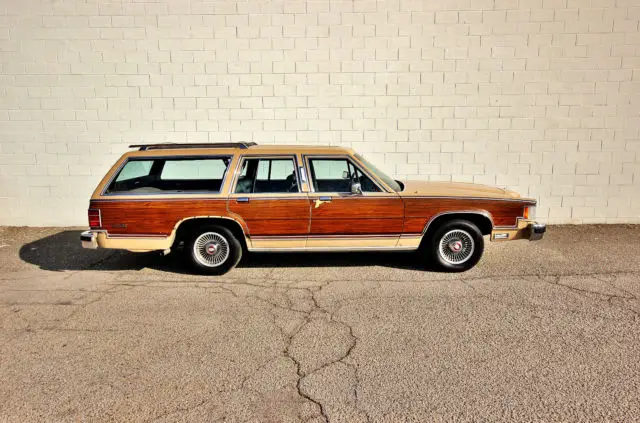 1986 mercury grand marquis colony park-19045 original miles-one owner-no reserve