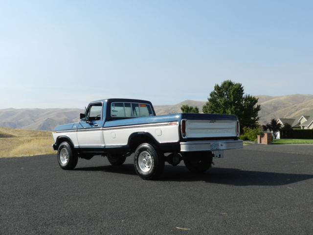 1979 ford f-350 4x4 ranger 2tone clean collector rare classic 460v8 4 speed
