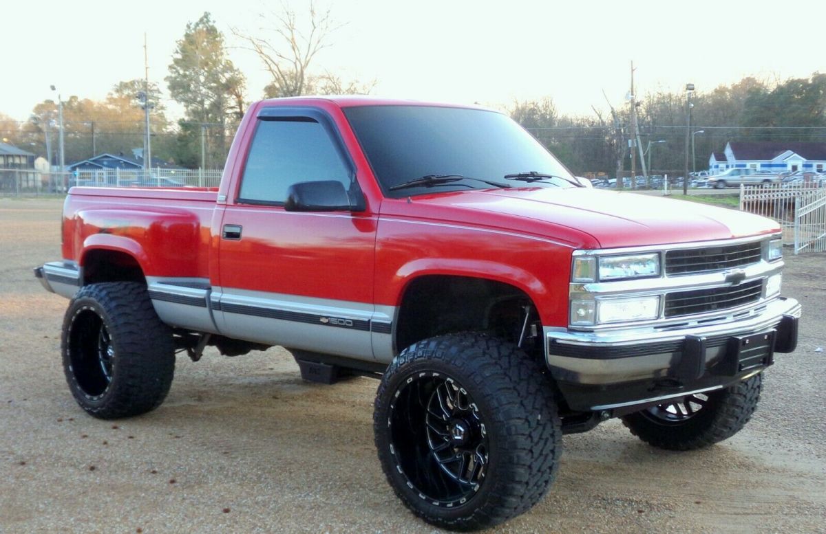 1994 2 owner chevy standard cab 1500 4x4 z71 stepside truck 5.7l