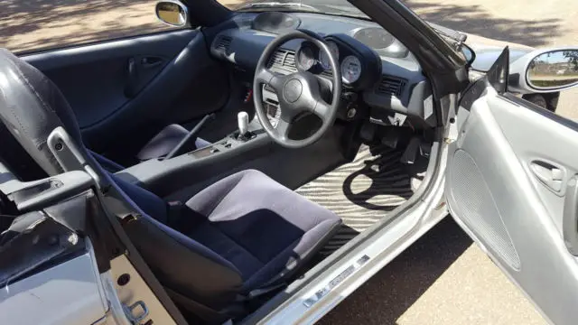 jdm 1991 honda beat kei car 660cc 5 speed convertible silver fed legal
