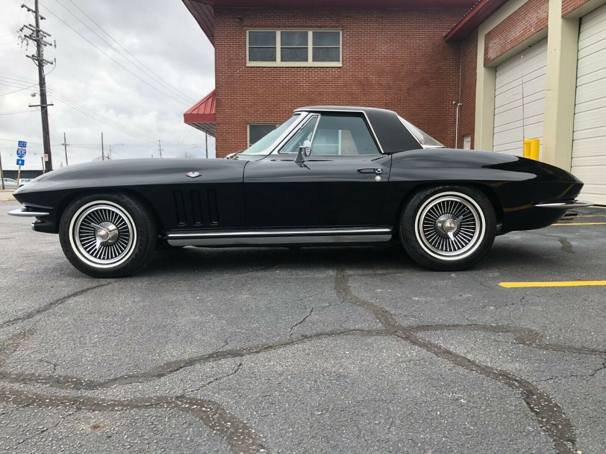 1965 chevy corvette 327 triple black ac power steering