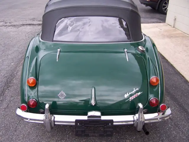 1967 austin healey 3000 mkiii bj8 brg with chrome wires