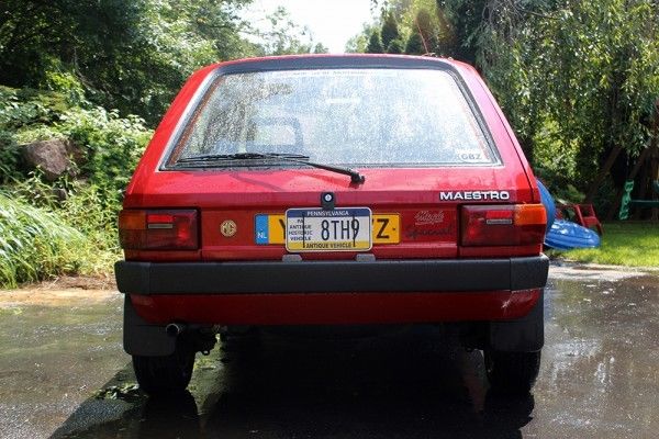 1990 austin rover mg maestro 1.3 - low reserve - 5-speed manual - flame red