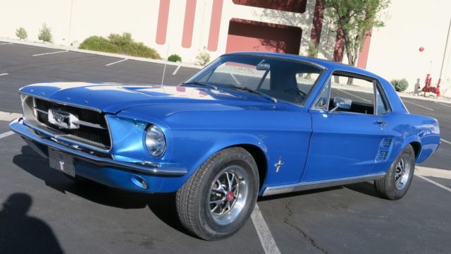 1967 ford mustang 289 v8 4 speed! c code! new paint & interior!