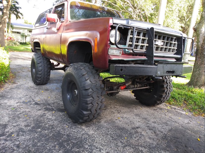 1978 chevrolet blazer 4wd 2-door