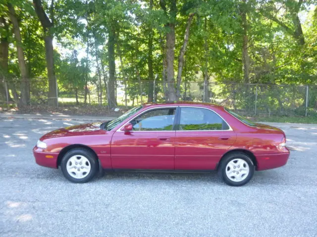 1993 mazda 626 lx 4dr sedan one owner very low miles no reserve