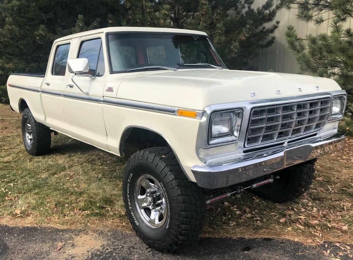 1978 ford f250 crew cab short bed 4wd 429 4v automatic