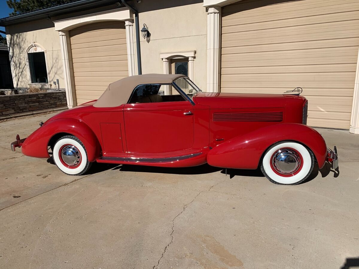 1936 cord experimental lebaron cabriolet - auburn, cord, duesenberg prototype