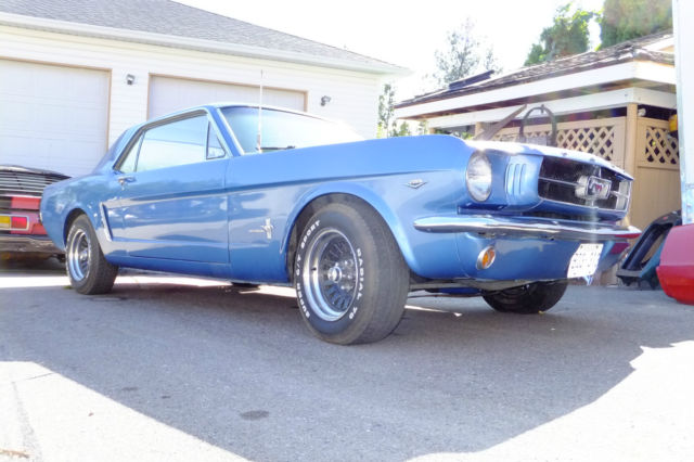 no reserve 1965 mustang 289 pony interior 4 barrel ame owner 30 plus years