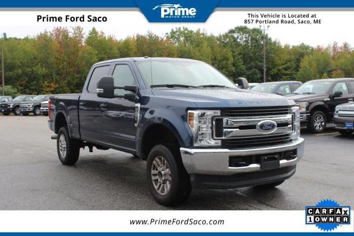 2018 ford f-250 super duty xlt 4x4 xlt 4dr crew cab 6.8 ft. sb pickup for sale in saco, maine
