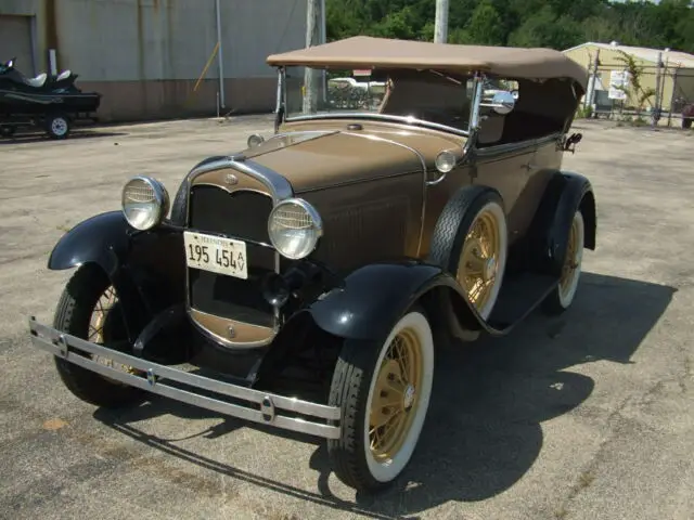 1931 ford model a 2 door deluxe phaeton $39,995
