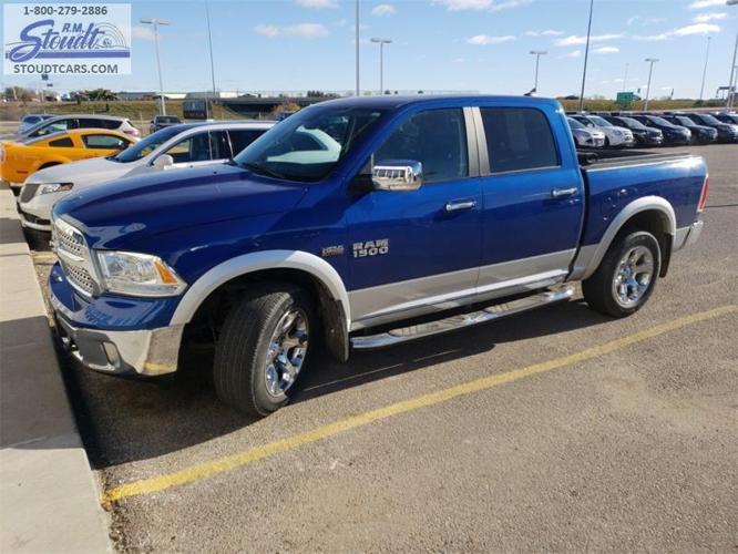 2015 ram ram pickup 1500 laramie 4x4 laramie 4dr crew cab 5.5 ft. sb pickup for sale in bloom, north dakota