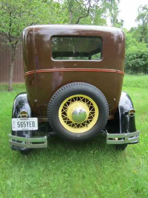 1930 modal a ford tudor sedan - 86,277 miles - new brakes & drums; good tires