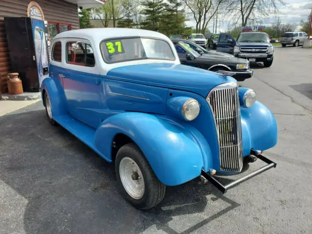 1937 chevy master de luxe coupe hot rod - 454 - v-8
