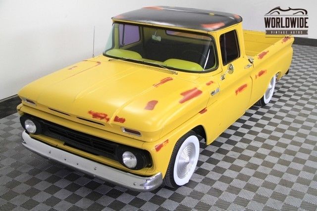 1962 chevrolet c-10 shortbed big block 454 v8! auto! 17k miles