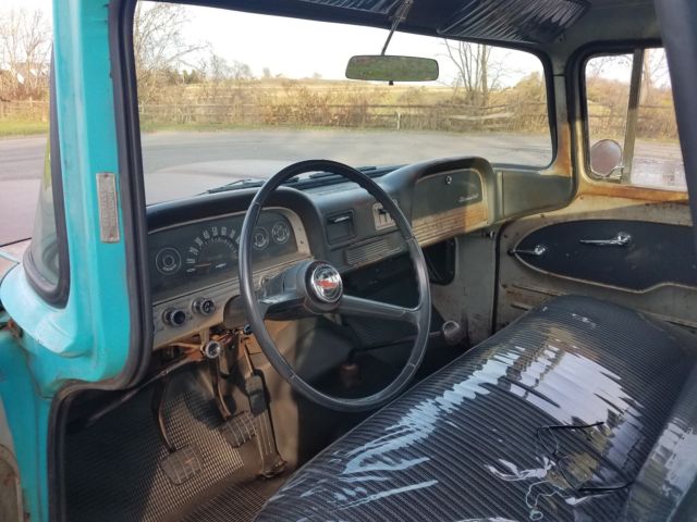 1960 chevrolet apache10 c10 bbw survivor california patina shortbed truck