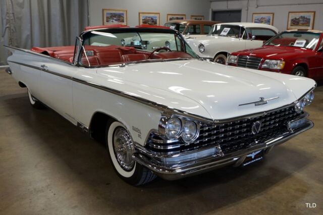 1959 buick electra 225, white with 1113 miles available now!