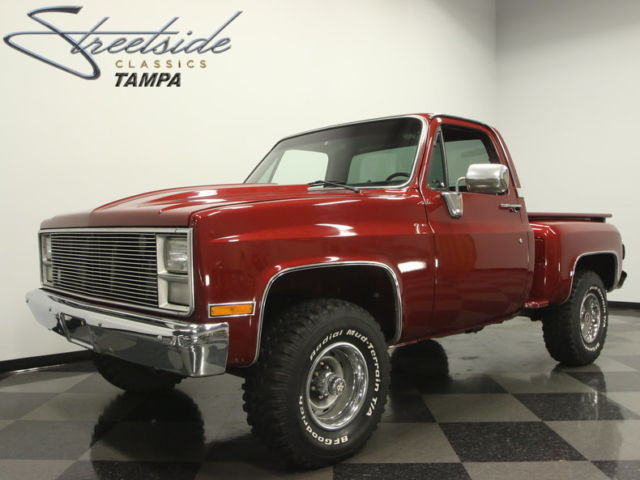 sweet southern 4x4, rare stepside, clean history, a/c, ps, pb, nice paint & int!