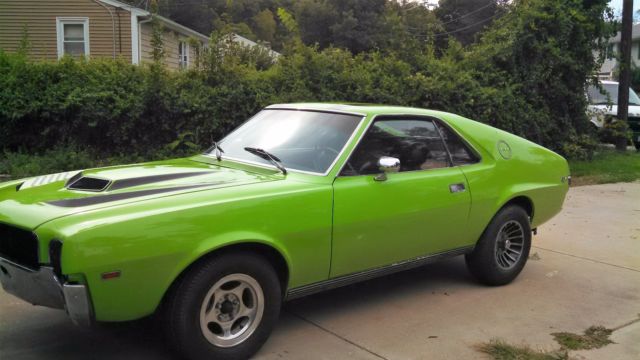 1968 amc amx 390 automatic