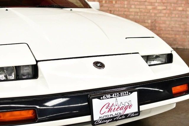 1985 nissan 300zx coupe 2+2 seats 5-speed manual red cloth power win 50025 miles
