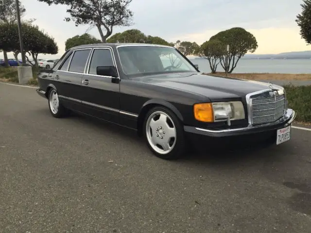 1990 mercedes sel with amg upgrades! youngtimer ca classic no reserve!