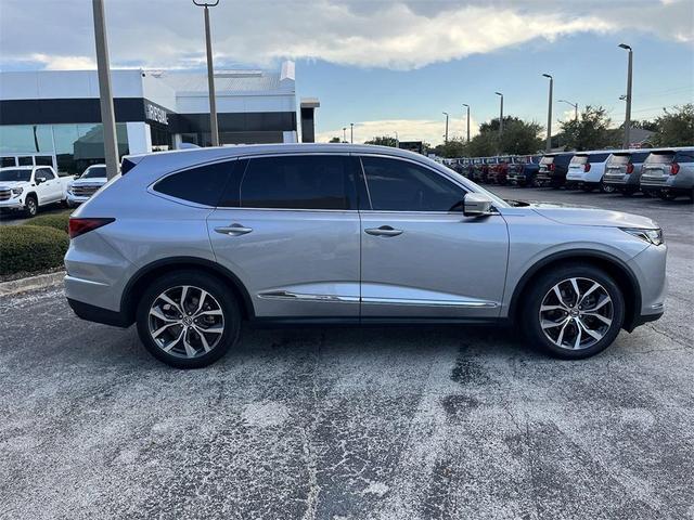 2022 acura mdx technology