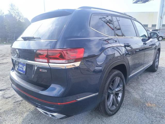 2021 volkswagen atlas 3.6 v6 se w/ technology r-line