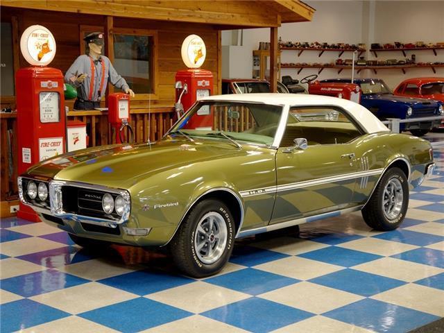 1968 pontiac firebird – verdoro green / cameo ivory