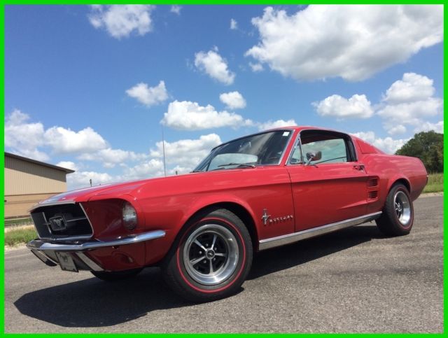 1967 ford mustang 2+2 fastback no reserve auction