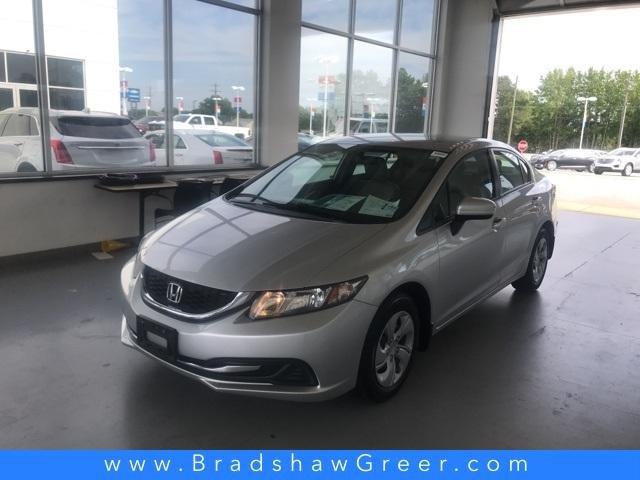 used 2014 honda civic lx sedan greer, sc 29651 for sale in greer, south carolina