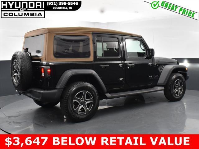 2020 jeep wrangler unlimited sport