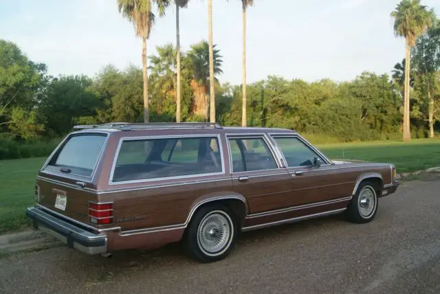 1991 mercury grand marquiz colony park (wagon)