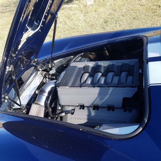 1965 shelby ac cobra with coyote 5.0 efi 480hp, 500 miles