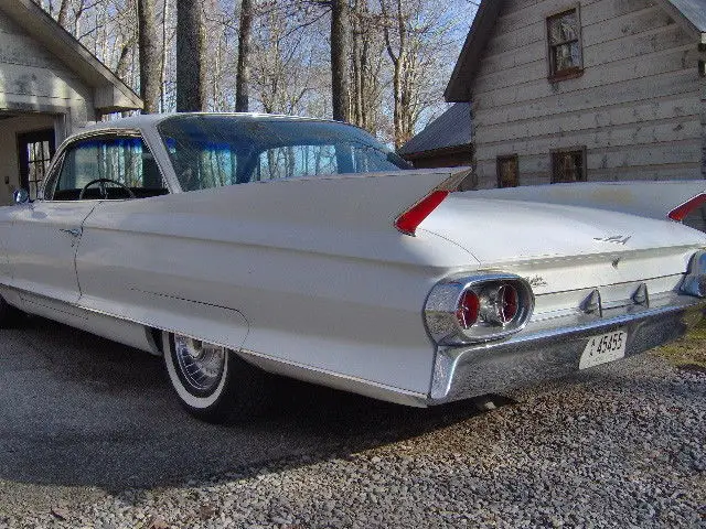 1961 cadillac coupe ! two door hardtop ! very nice patina cruiser !