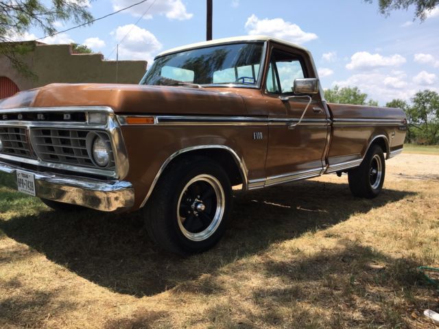 ford f-100 xlt 75,900 original miles . excellent condition. matching # tx 2 own