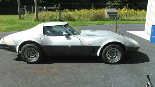 1977 corvette project car no reserve