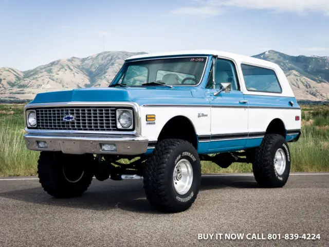 1972 chevy k5 blazer, 400hp vortec v8 w/ tpi fuel injection, 700r4, ice cold ac!