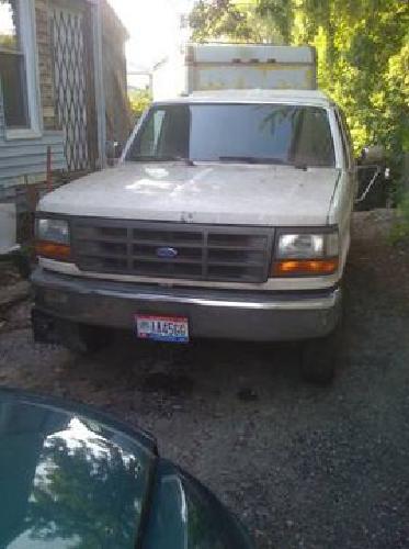1993 ford f 250 xl 5.8l white- auto- 99,000 miles in cleveland, oh