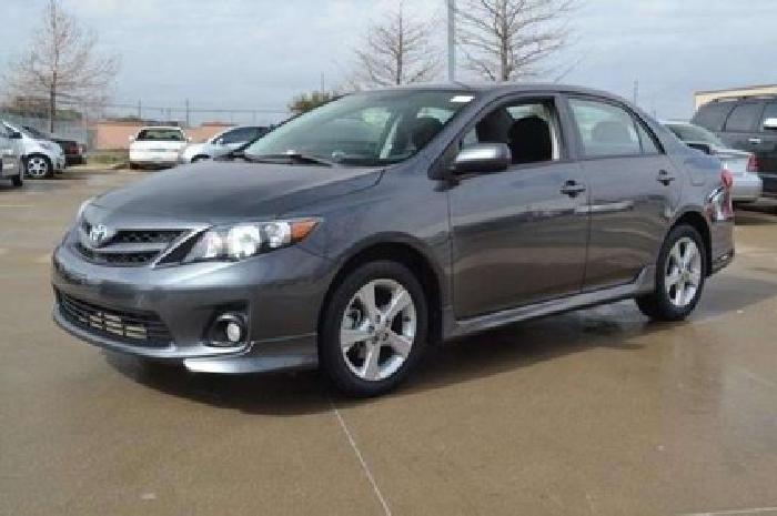 2012 toyota corolla s in dallas, tx