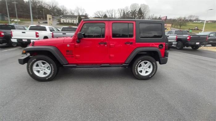 used 2018 jeep wrangler jk 4wd unlimited sport johnson city, tn 37601 for sale in johnson city, tennessee